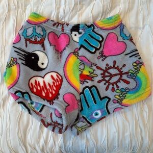 Plush Pajama Shorts